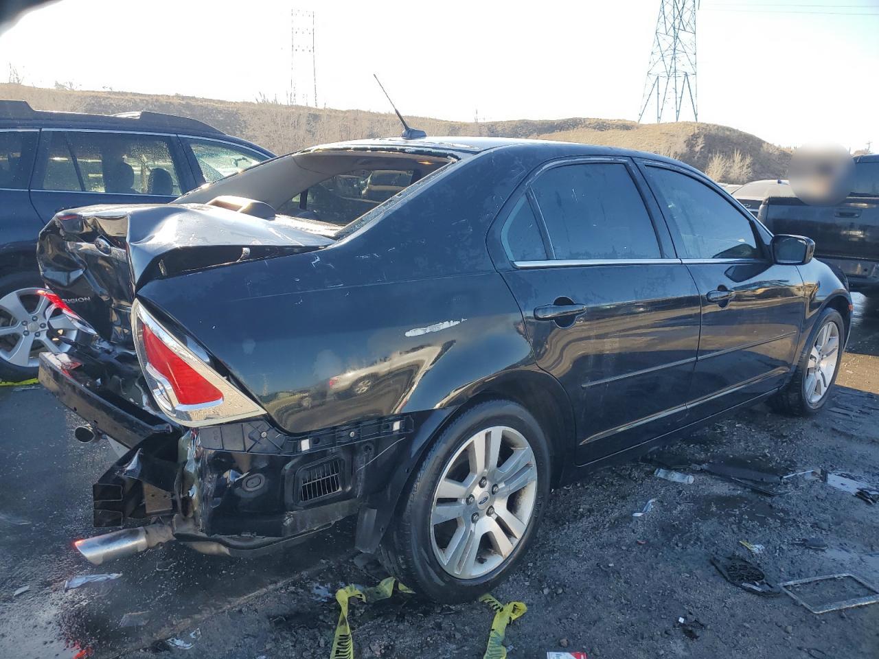 2009 Ford Fusion VIN 3FAHP08189R101169 Copart auction photo, rear end / side damage thumbnail 3