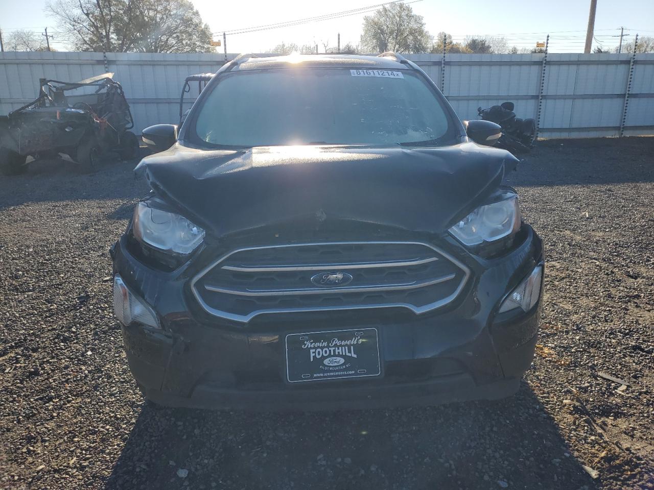 2020 Ford EcoSport VIN MAJ6S3GLXLC341470 Copart auction photo, front end / rear end damage thumbnail 5