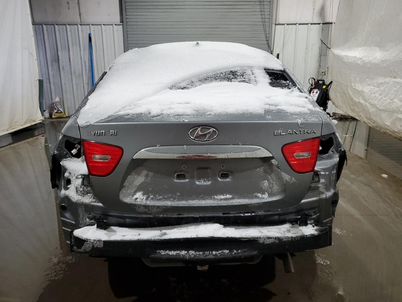 2010 Hyundai Elantra VIN KMHDU4AD2AU186905 Copart auction photo, rear end / minor dent/scratches damage thumbnail 6