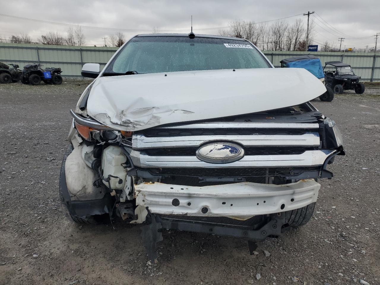 2013 Ford Edge VIN 2FMDK4JCXDBC88105 Copart auction photo, front end damage thumbnail 5