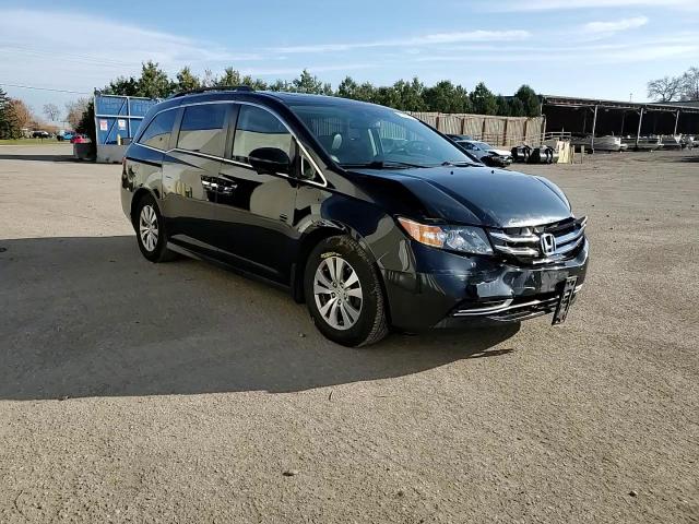 2014 Honda Odyssey VIN 5FNRL5H65EB031256 Copart auction photo, front end / side damage thumbnail 11