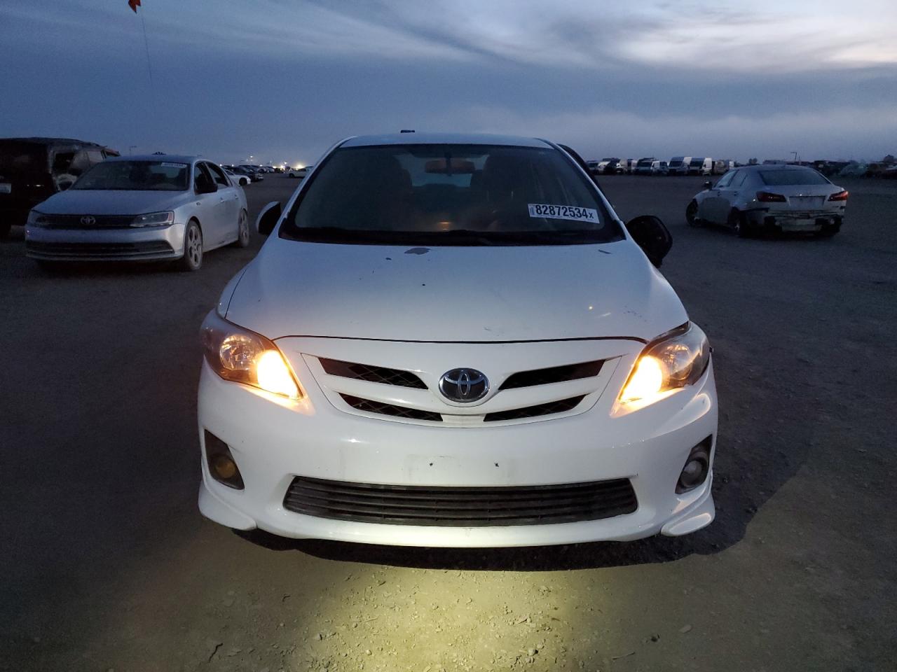 2012 Toyota Corolla VIN 5YFBU4EE7CP055161 Copart auction photo, all over damage thumbnail 5