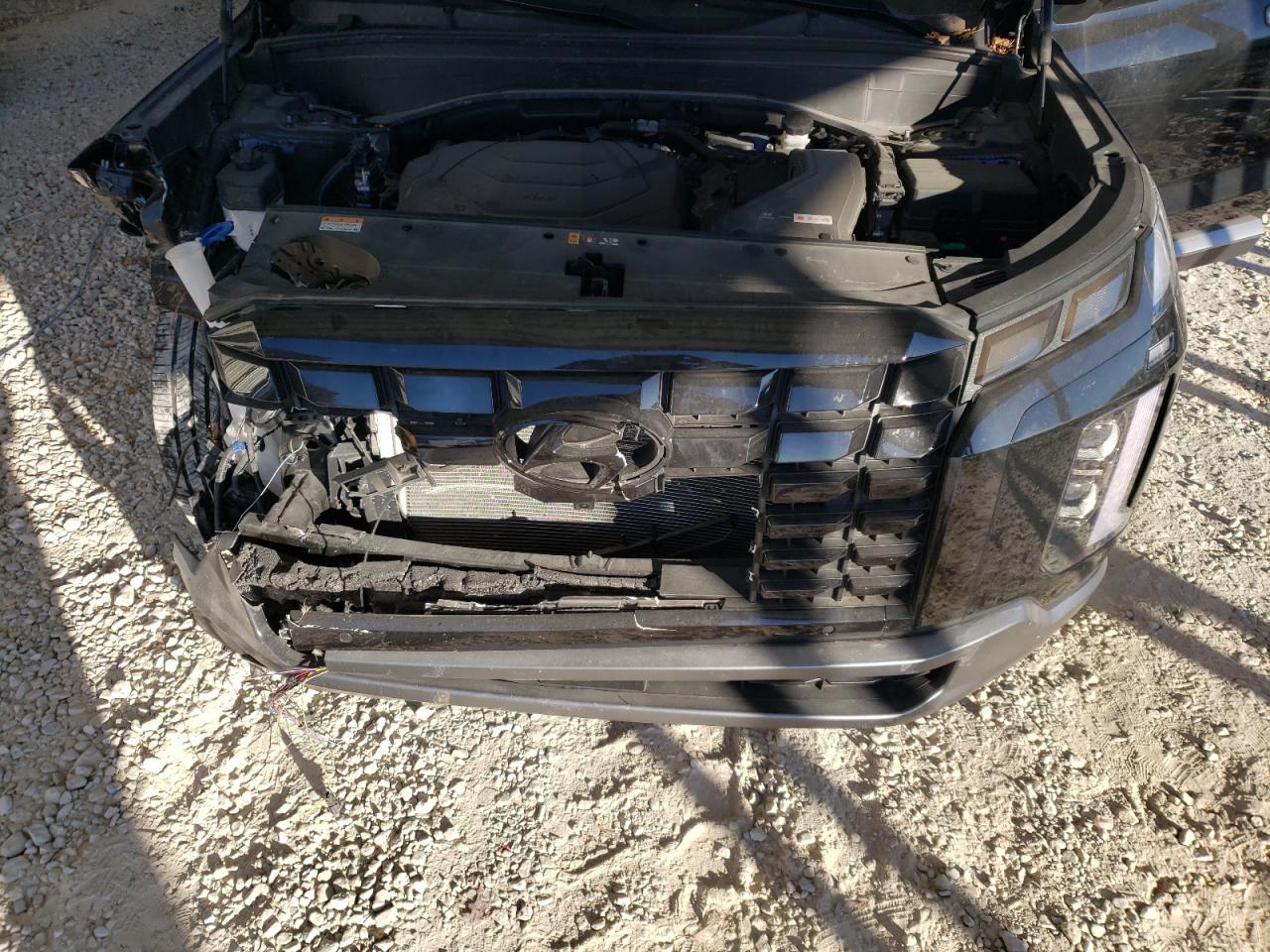 2024 Hyundai Palisade VIN KM8R44GE9RU677070 Copart auction photo, front end / minor dent/scratches damage thumbnail 12