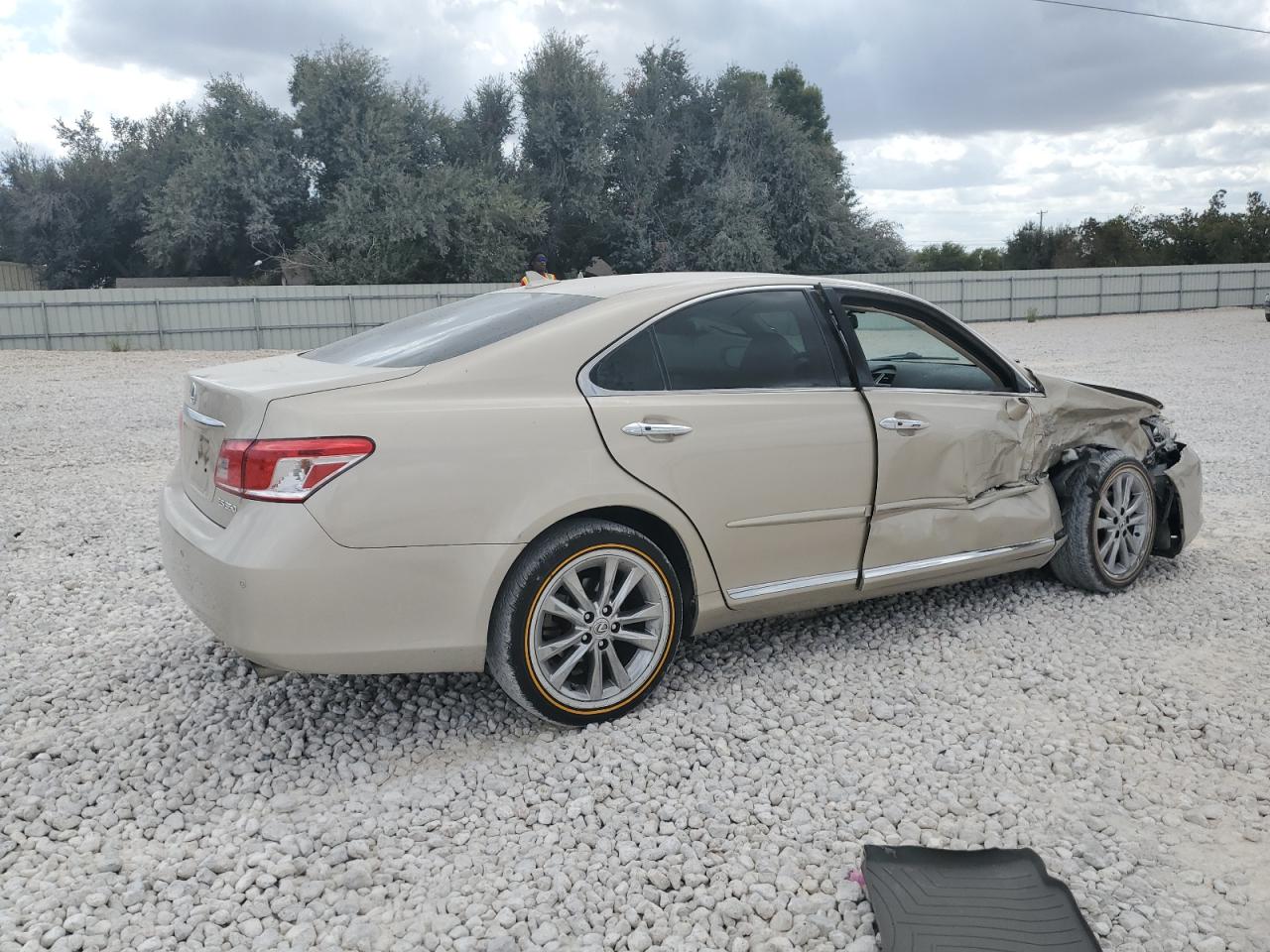 2012 Lexus ES VIN JTHBK1EG7C2504549 Copart auction photo, front end / side damage thumbnail 3