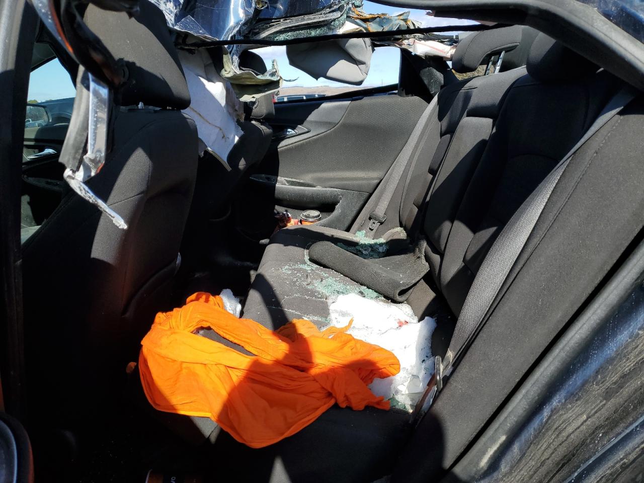 2020 Chevrolet Malibu VIN 1G1ZD5STXLF078683 Copart auction photo, rollover damage thumbnail 10