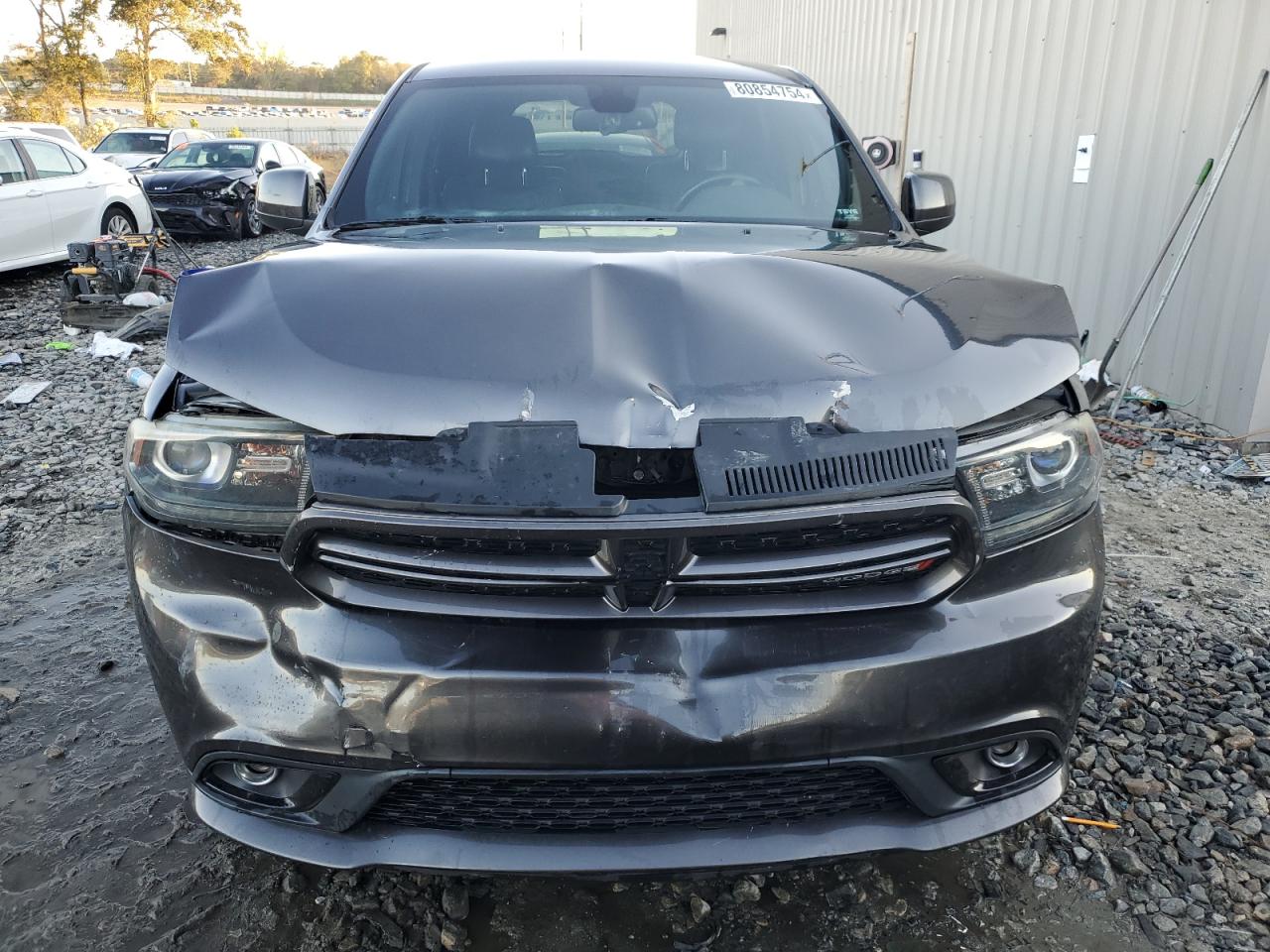 2015 Dodge Durango VIN 1C4RDHAG9FC163078 Copart auction photo, front end damage thumbnail 5