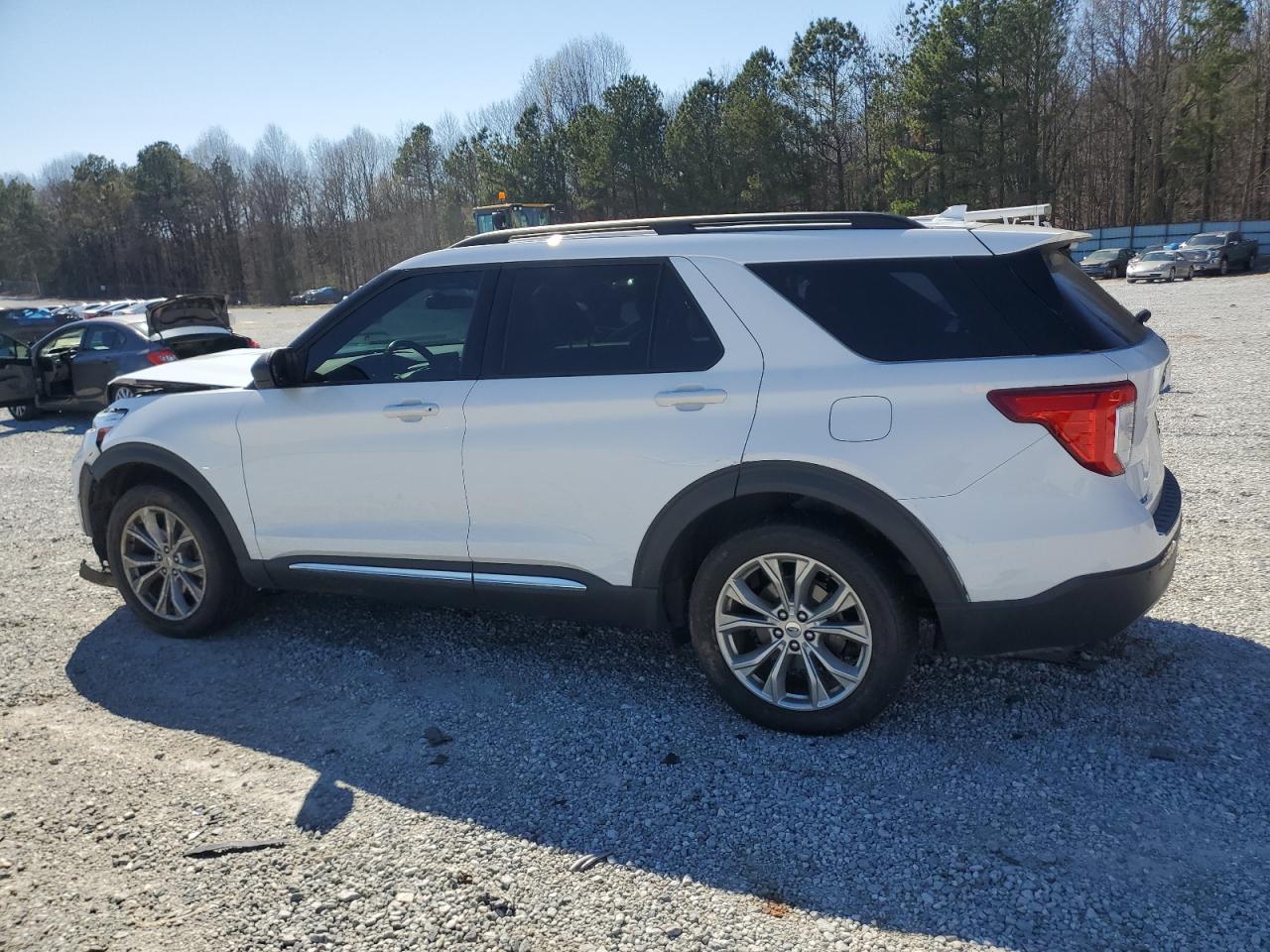 2020 Ford Explorer VIN 1FMSK8DHXLGB49654 Copart auction photo, front end damage thumbnail 2