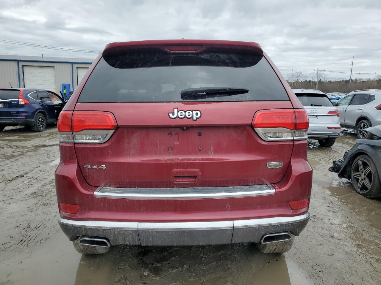 2015 Jeep Grand Cherokee VIN 1C4RJFJT8FC687638 Copart auction photo, front end damage thumbnail 6