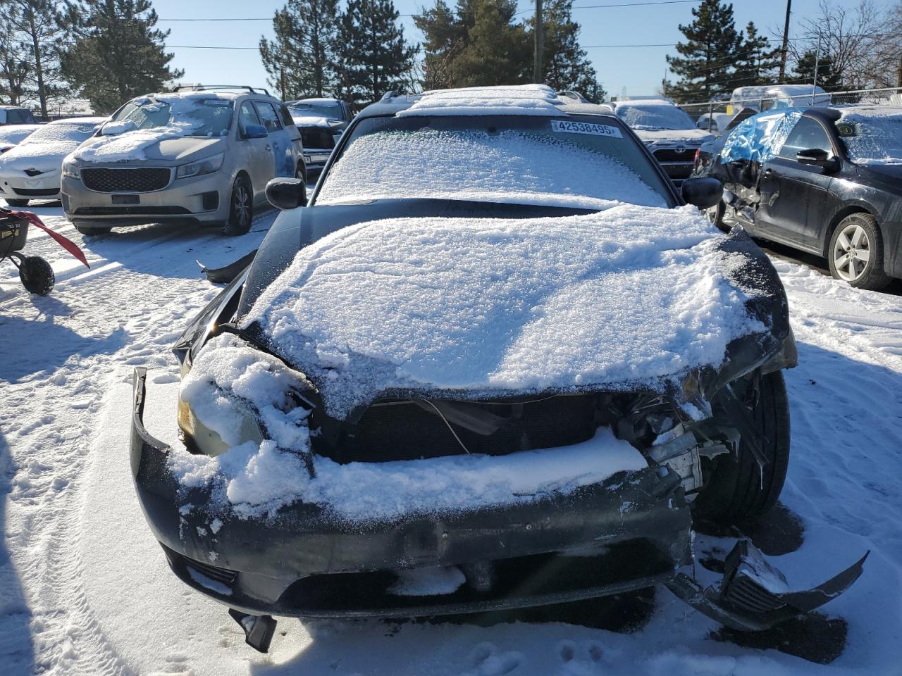 2007 Subaru Legacy VIN 4S3BP616077320348 Copart auction photo, front end / side damage thumbnail 5