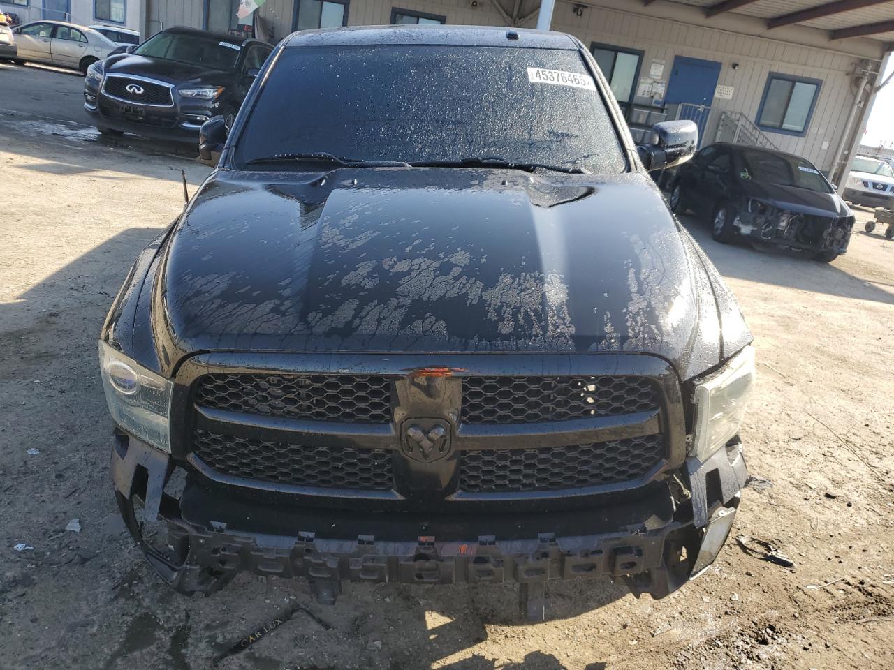2014 RAM 1500 VIN 3C6JR7AT6EG115398 Copart auction photo, undercarriage / side damage thumbnail 5