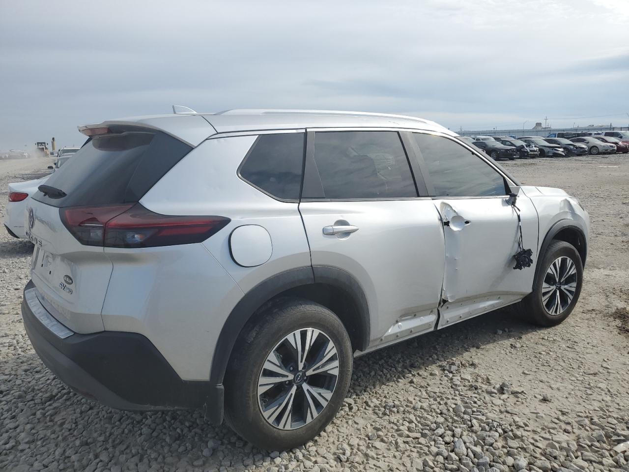 2023 Nissan Rogue VIN 5N1BT3BB3PC917096 Copart auction photo, front end / hail damage thumbnail 3