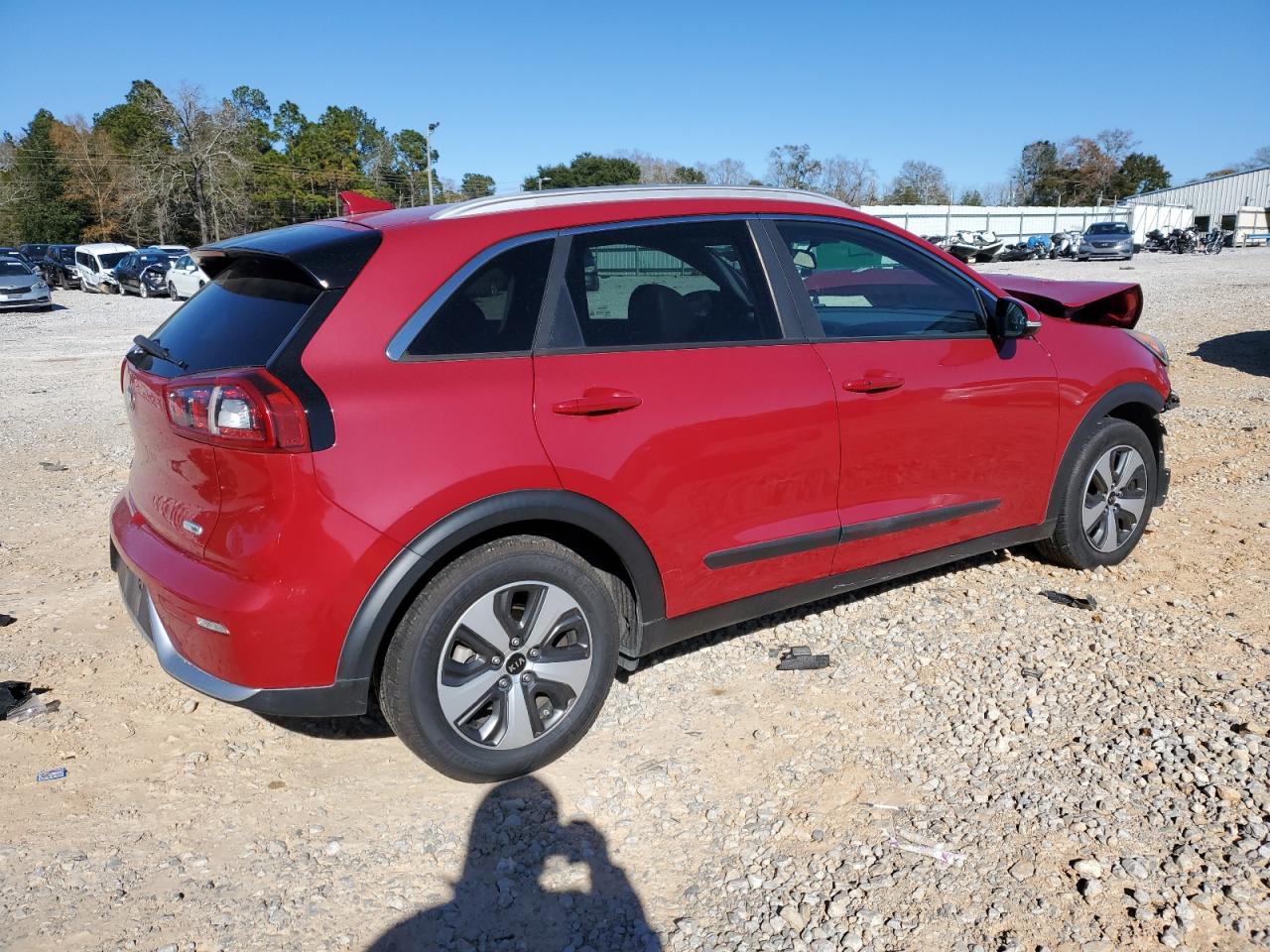 2017 KIA Niro VIN KNDCC3LC6H5055773 Copart auction photo, front end damage thumbnail 3