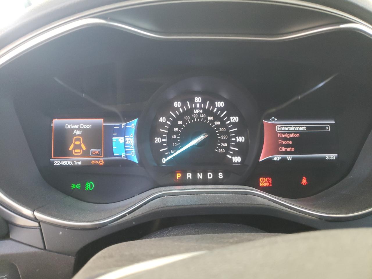 2016 Ford Fusion VIN 3FA6P0H99GR341339 Copart auction photo, front end damage thumbnail 9