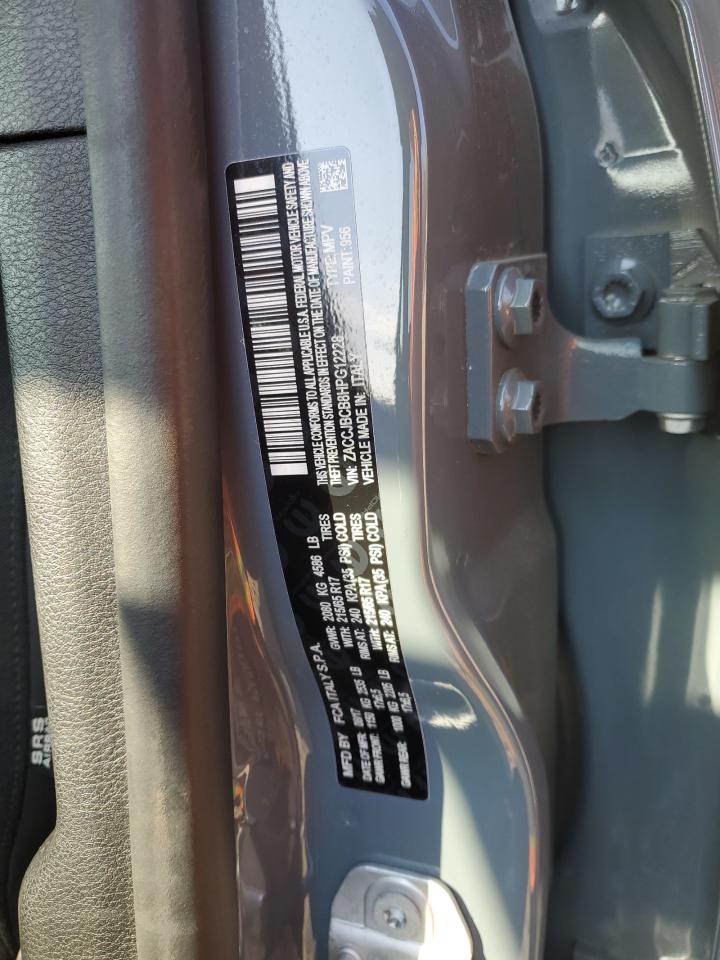 2017 Jeep Renegade VIN ZACCJBCB8HPG12228 Copart auction photo, mechanical / front end damage thumbnail 13