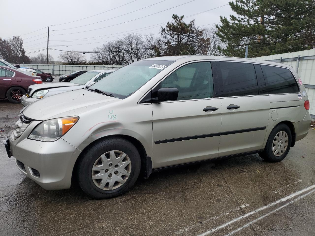 2008 Honda Odyssey VIN 5FNRL38248B116448