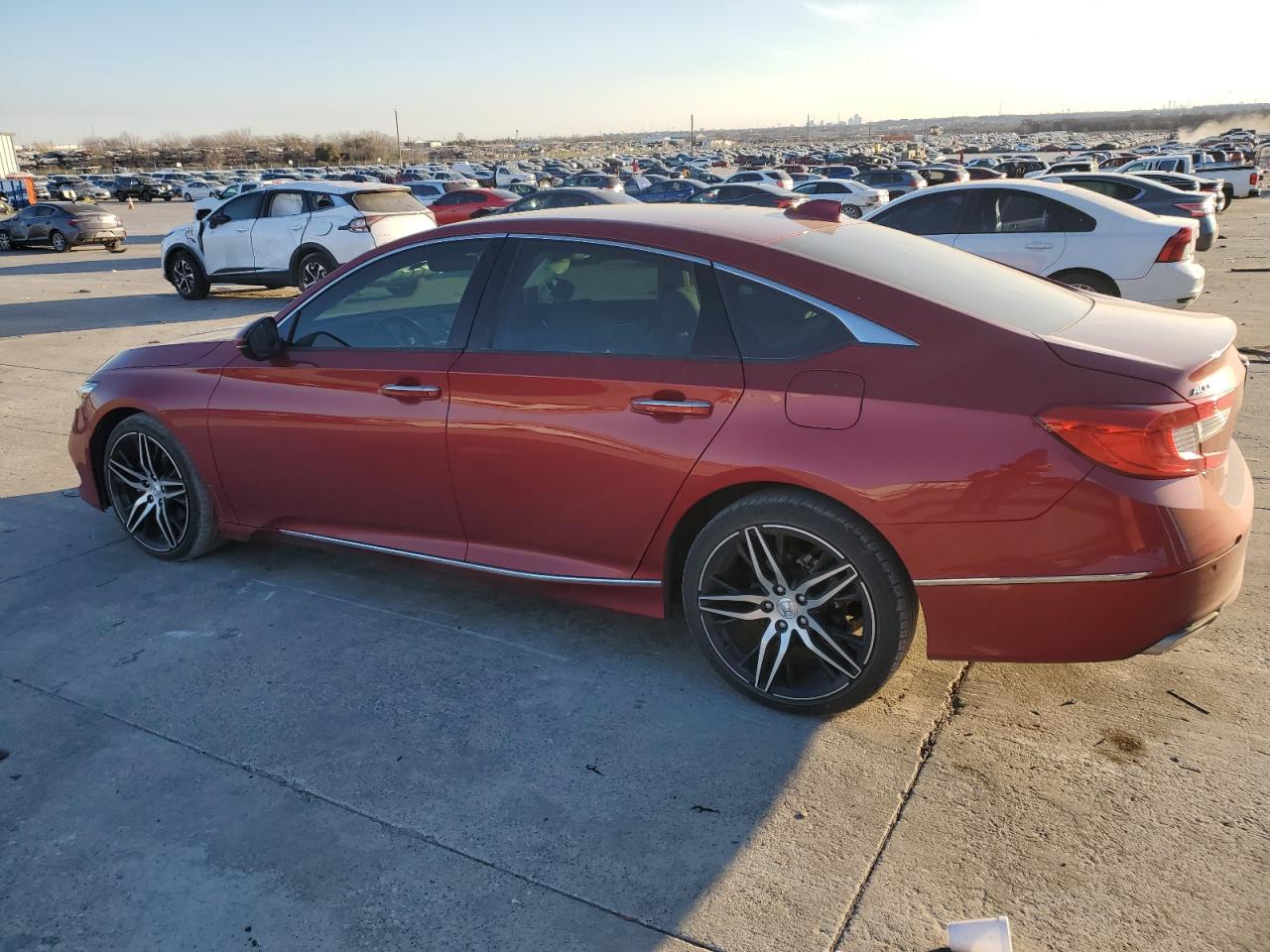 2021 Honda Accord VIN 1HGCV2F93MA011883 Copart auction photo, rear end damage thumbnail 2