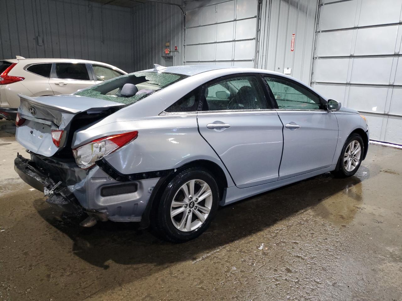 2013 Hyundai Sonata VIN 5NPEB4AC1DH715913 Copart auction photo, rear end / minor dent/scratches damage thumbnail 3