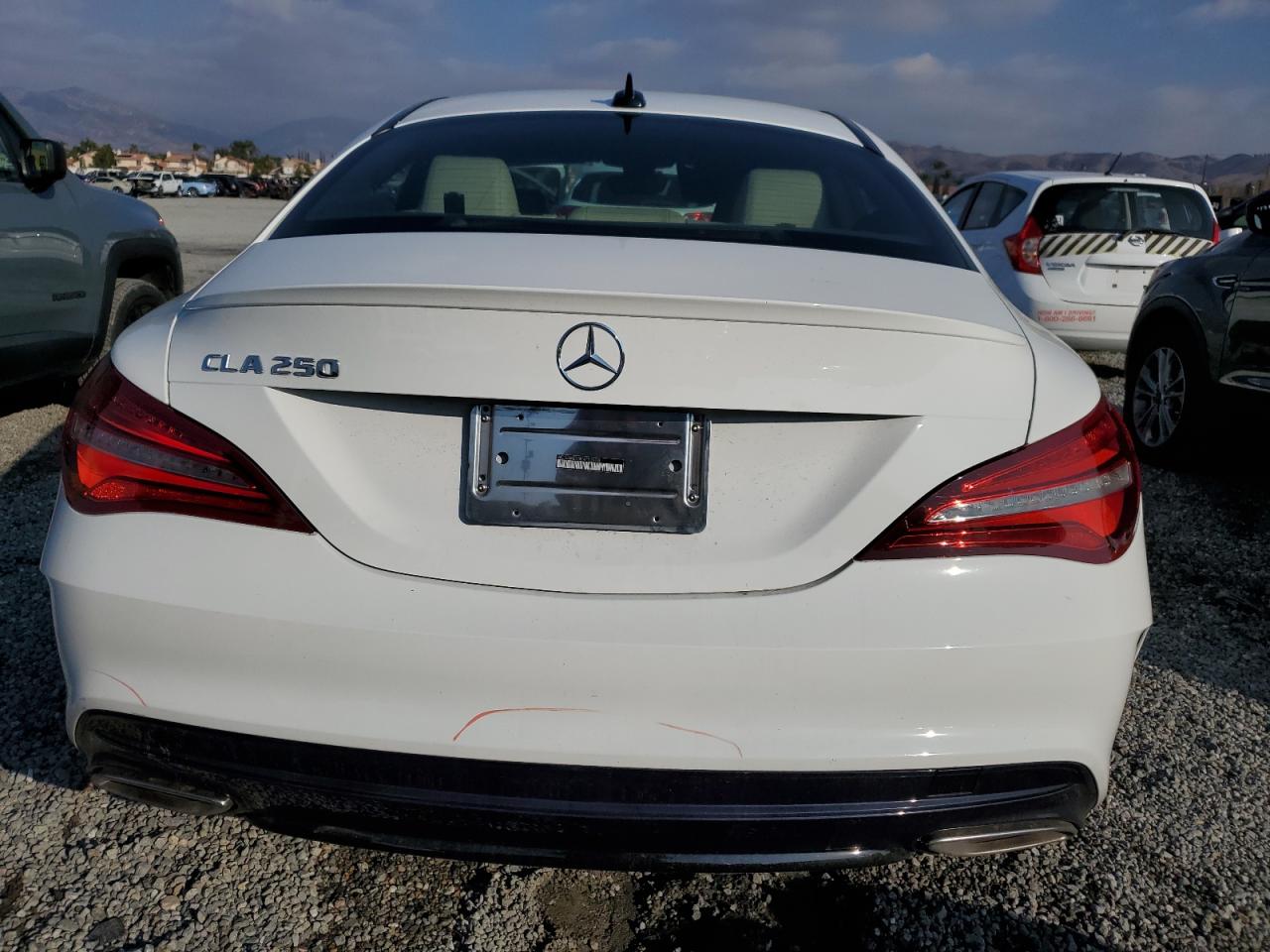 2019 Mercedes-Benz CLA-klasse VIN WDDSJ4EB3KN753928 Copart auction photo, front end / minor dent/scratches damage thumbnail 6