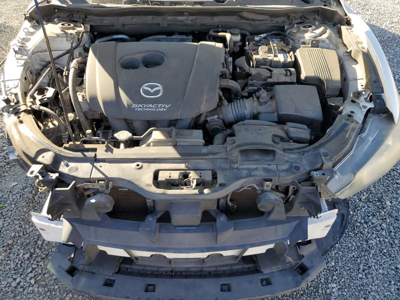 2016 Mazda 6 VIN JM1GJ1U51G1429398 Copart auction photo, front end / side damage thumbnail 11