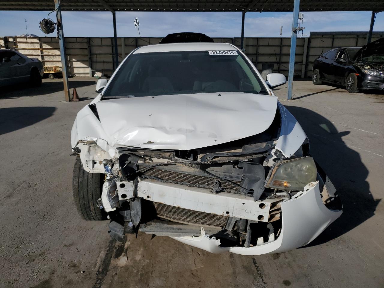 2009 Chevrolet Malibu VIN 1G1ZH57B49F164391 Copart auction photo, front end / hail damage thumbnail 5