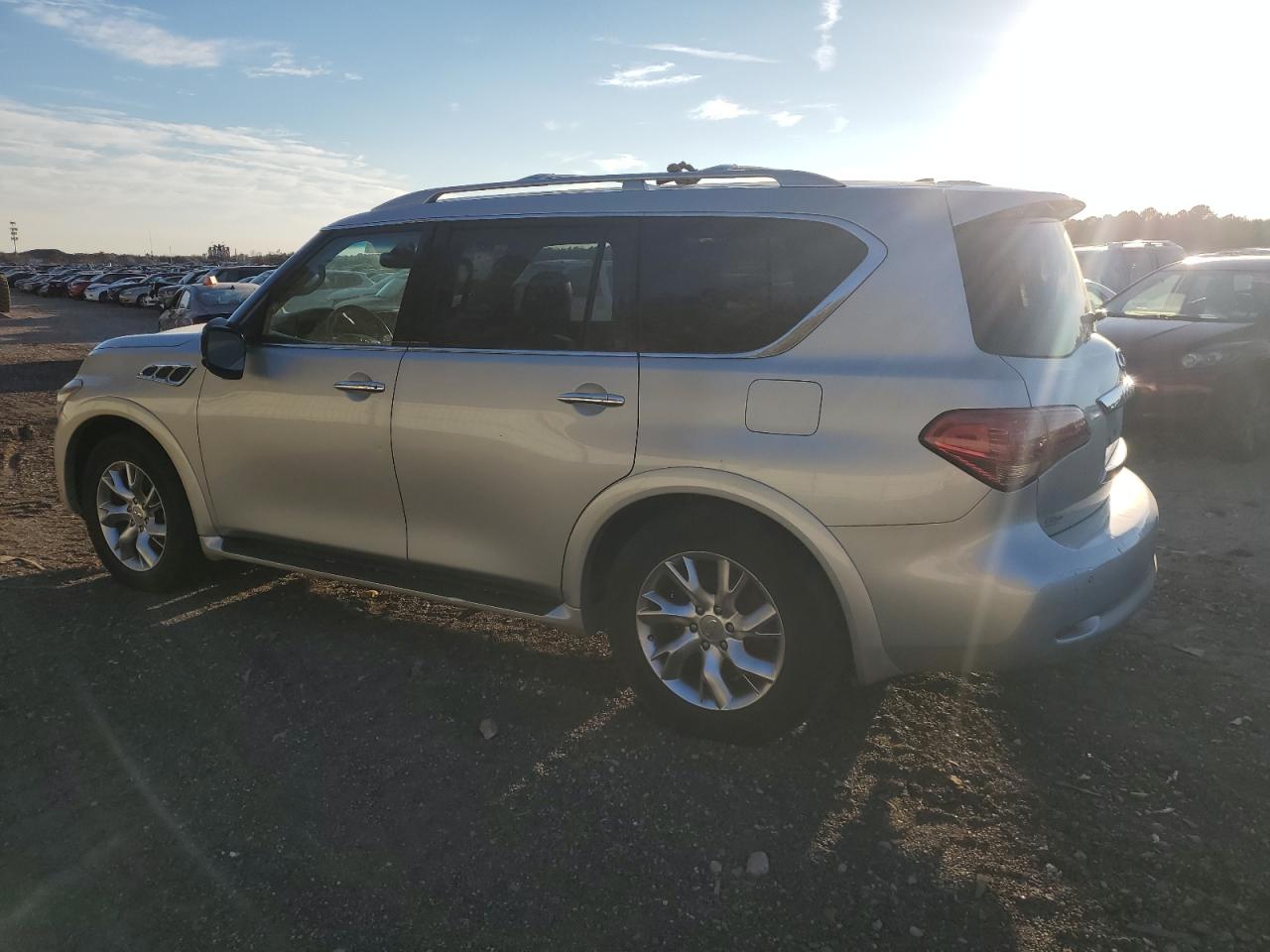2011 Infiniti QX56 VIN JN8AZ2NE7B9002065 Copart auction photo, front end / mechanical damage thumbnail 2
