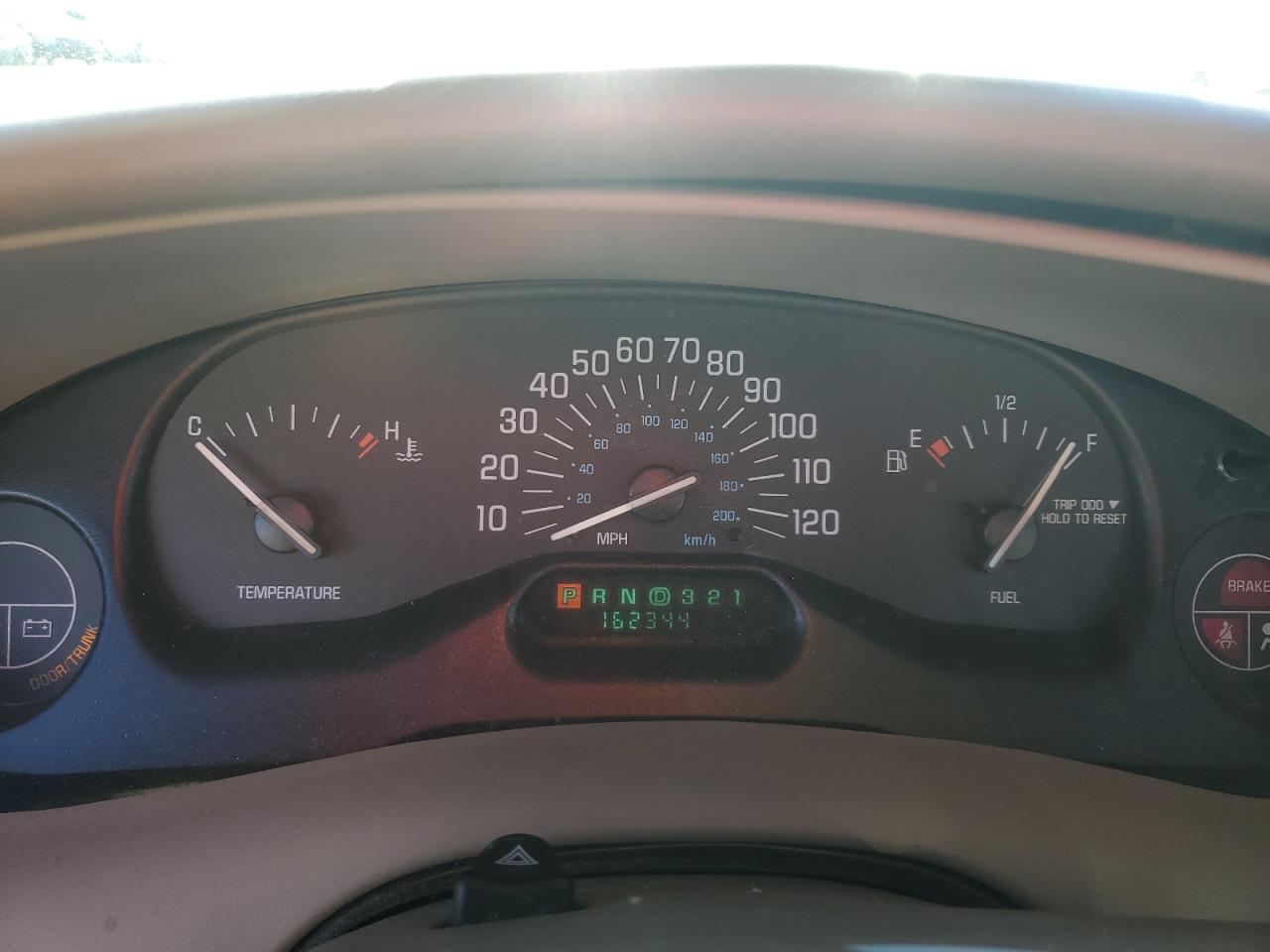 2003 Buick Century VIN 2G4WS52J031185016 Copart auction photo, front end / hail damage thumbnail 9