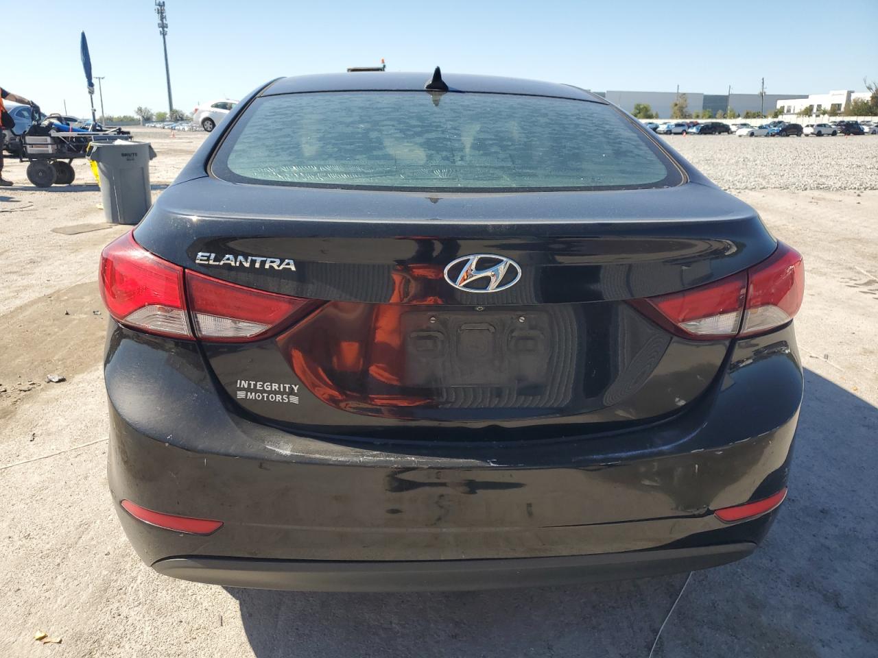 2016 Hyundai Elantra VIN KMHDH4AE4GU480800 Copart auction photo, front end damage thumbnail 6