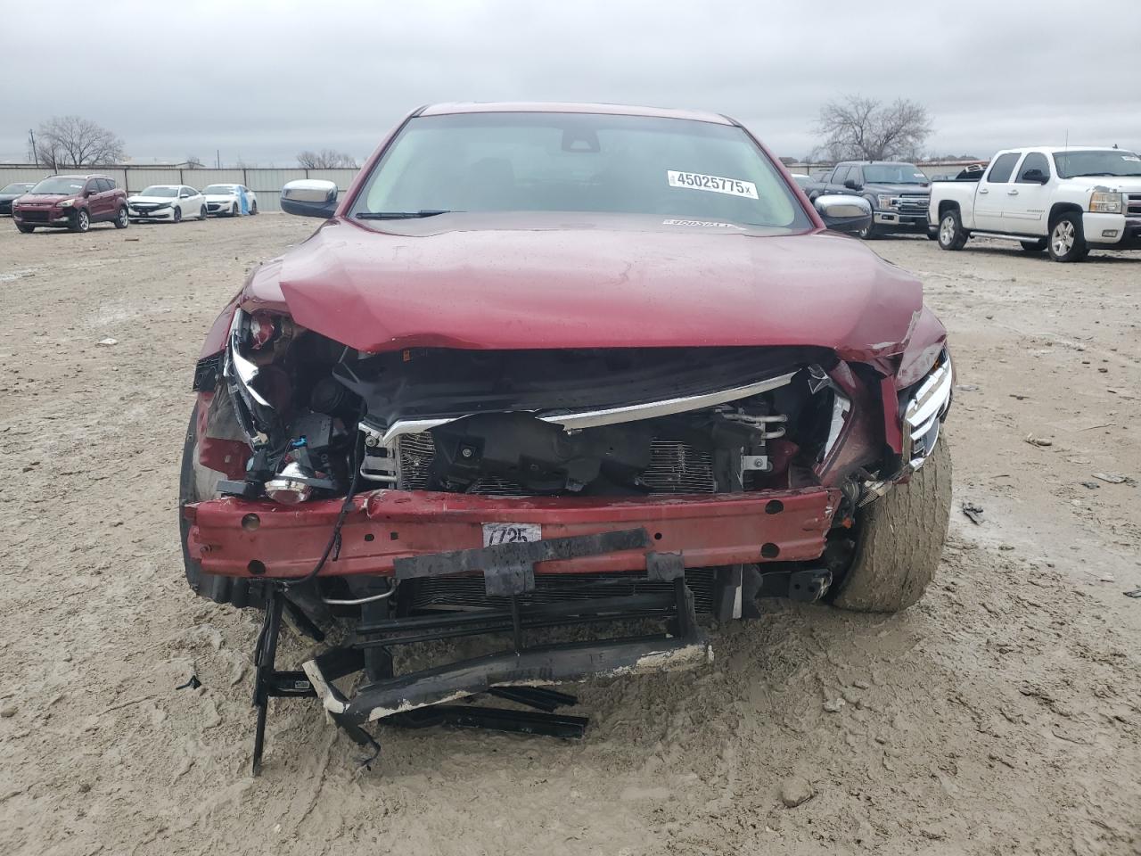 2016 Ford Taurus VIN 1FAHP2F80GG102820 Copart auction photo, front end / side damage thumbnail 5