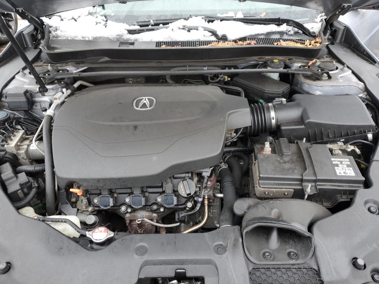 2015 Acura TLX VIN 19UUB3F50FA007390 Copart auction photo, rear end / front end damage thumbnail 11