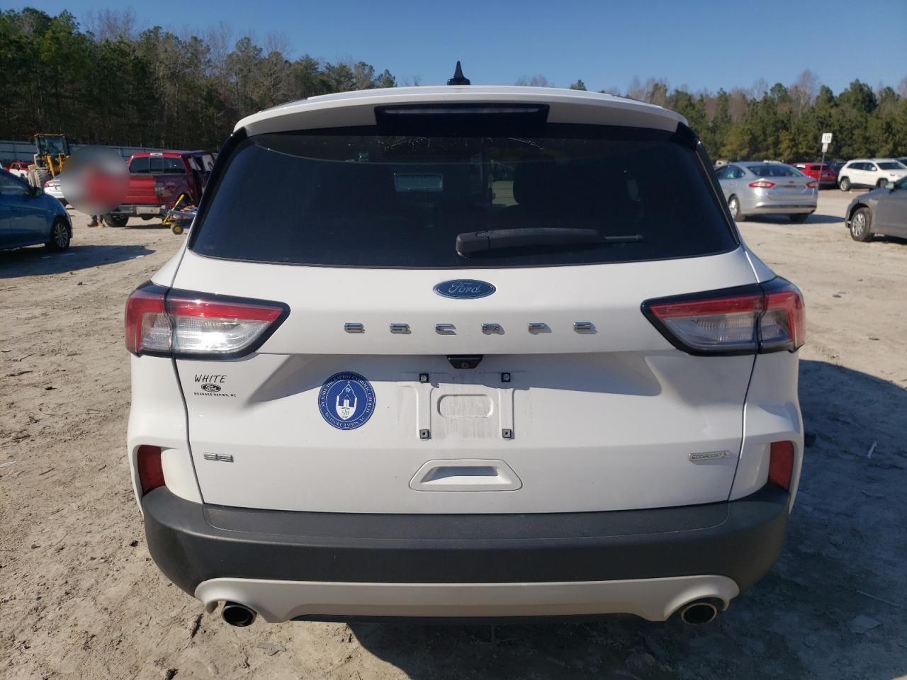 2020 Ford Escape VIN 1FMCU0G68LUA25796 Copart auction photo, front end damage thumbnail 6