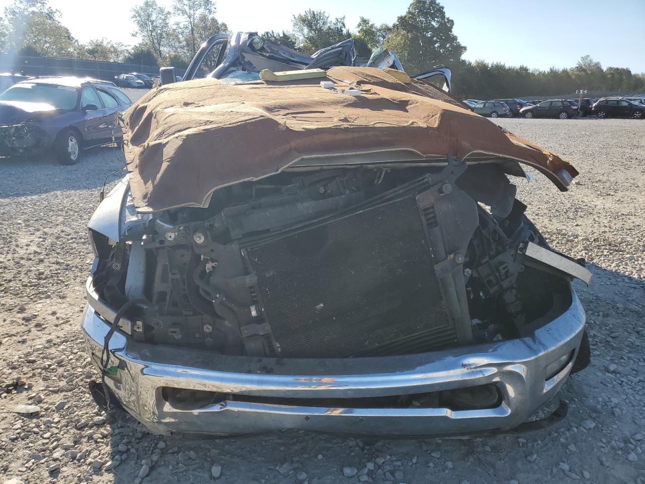 2012 Dodge RAM VIN 3C6UD5CL4CG305968 Copart auction photo, all over damage thumbnail 5