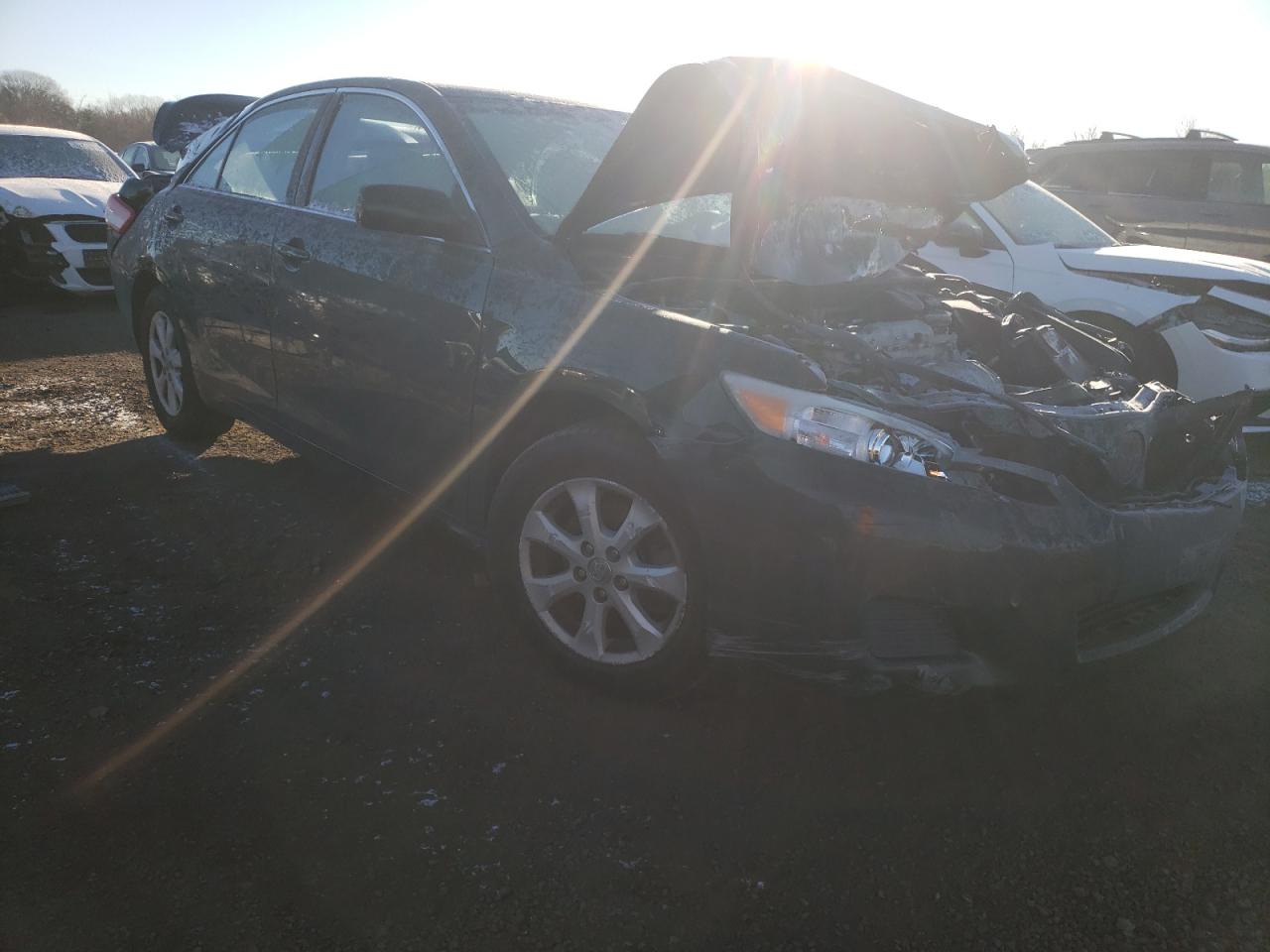 2011 Toyota Camry VIN 4T1BF3EK1BU581678 Copart auction photo, all over damage thumbnail 4