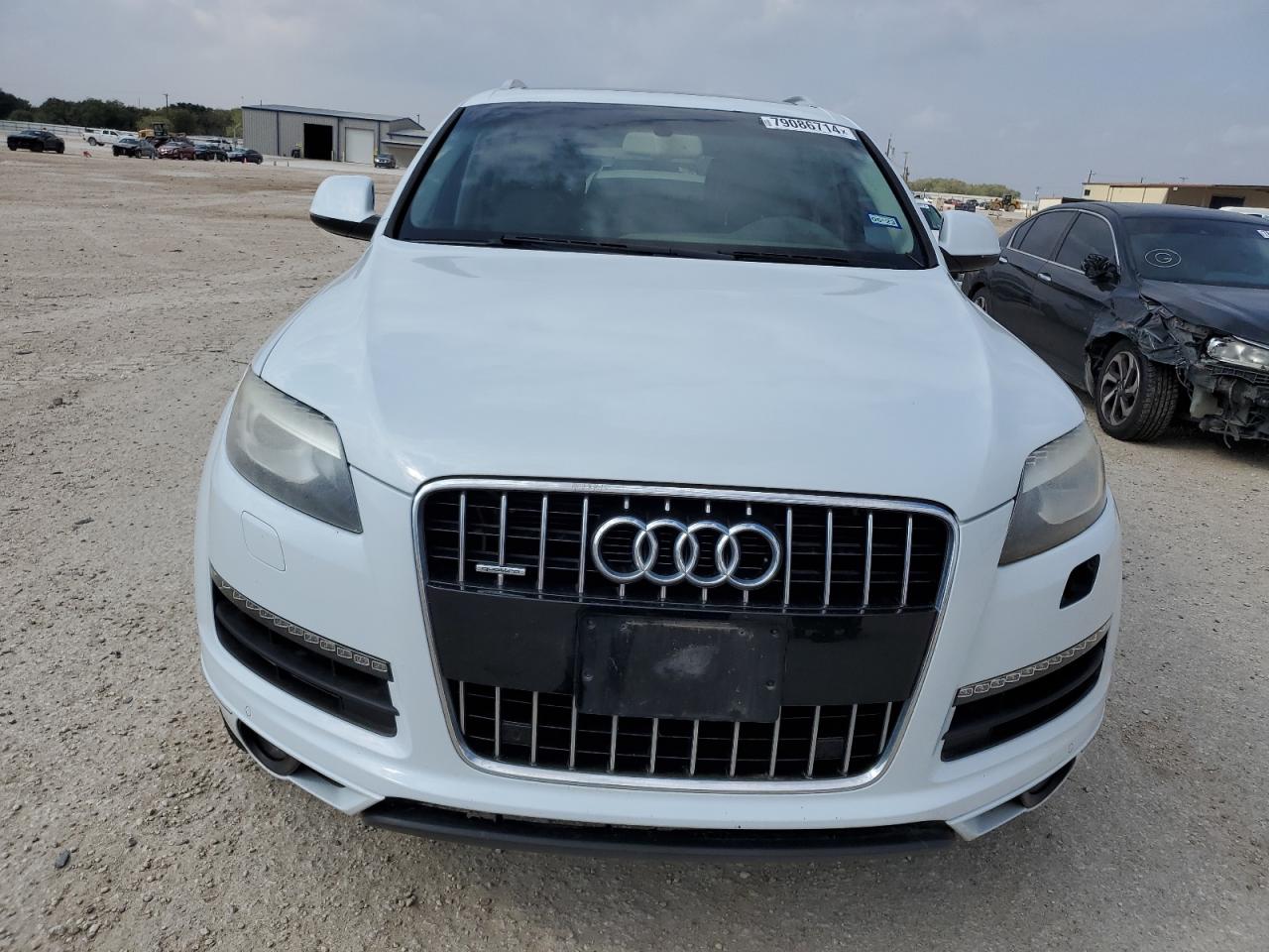 2014 Audi Q7 VIN WA1LGAFE1ED004733 Copart auction photo, side damage thumbnail 5