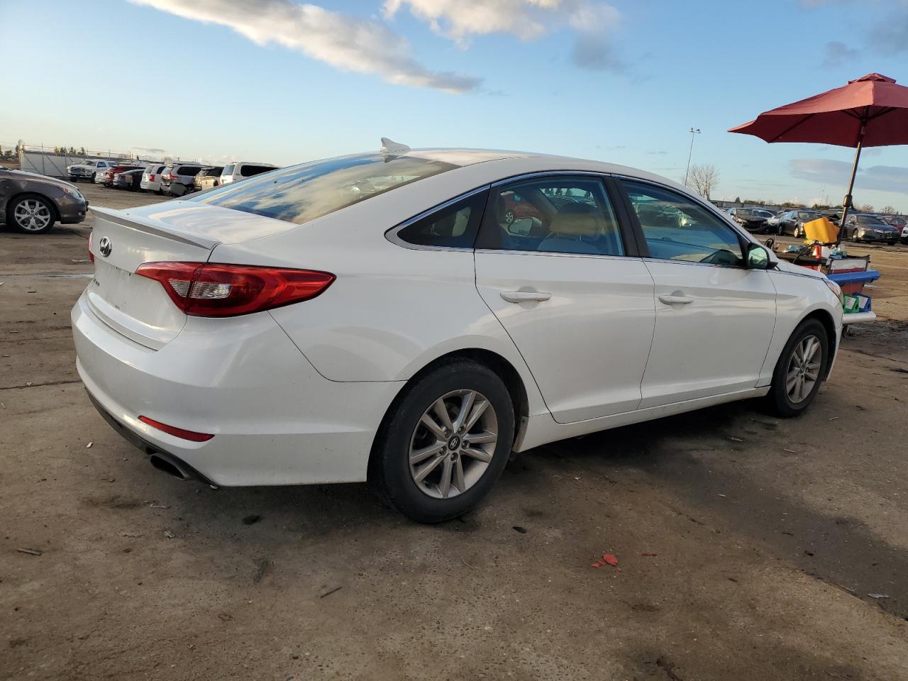 2016 Hyundai Sonata VIN 5NPE24AF7GH285724 Copart auction photo, mechanical damage thumbnail 3