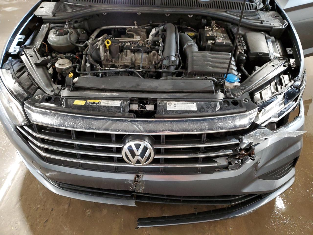 2019 Volkswagen Jetta VIN 3VWN57BU3KM107024 Copart auction photo, front end / side damage thumbnail 11
