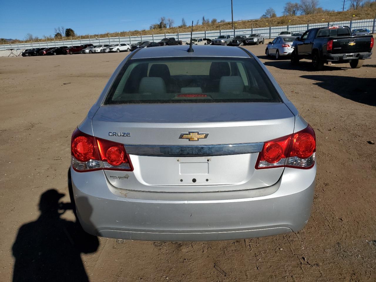2011 Chevrolet Cruze VIN 1G1PC5SH8B7166520 Copart auction photo, front end / undercarriage damage thumbnail 6