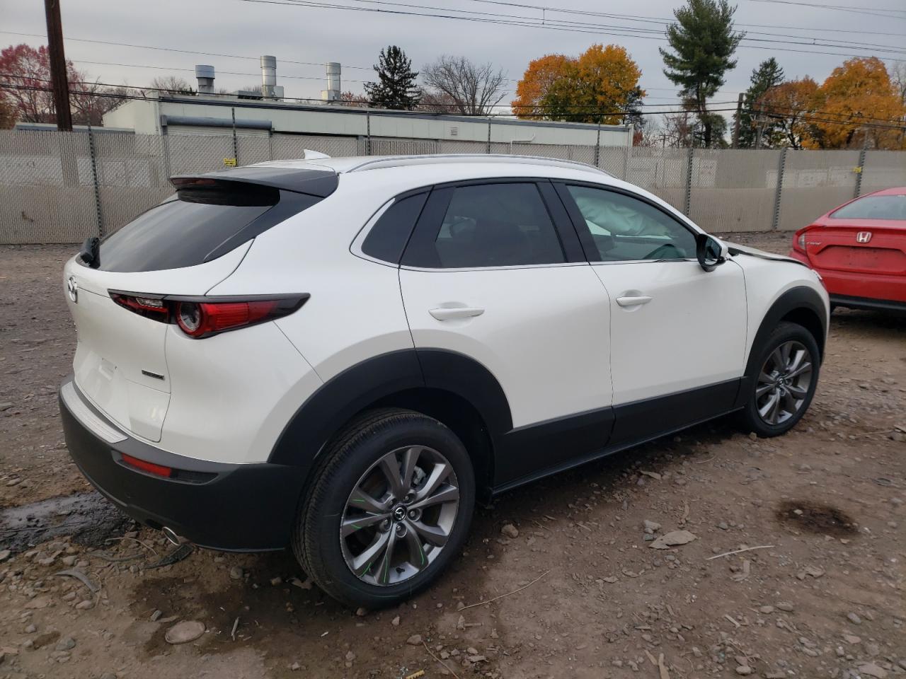 2024 Mazda CX-30 VIN 3MVDMBDM3RM614029 Copart auction photo, front end / side damage thumbnail 3