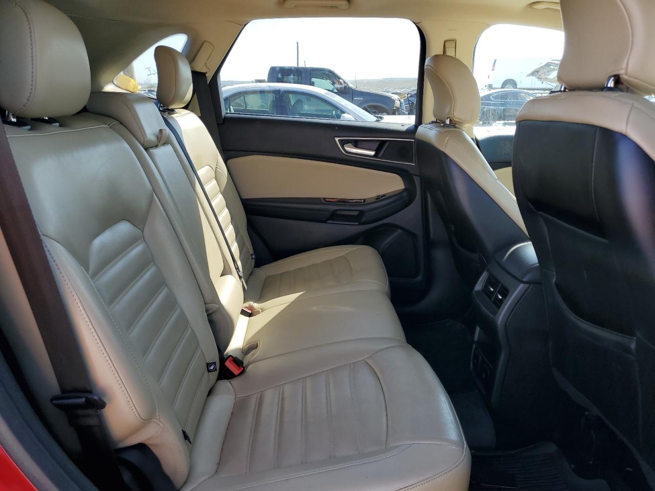 2017 Ford Edge VIN 2FMPK4J96HBB54439 Copart auction photo, front end / damage history damage thumbnail 11