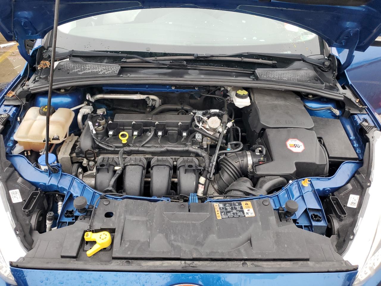 2018 Ford Focus VIN 1FADP3K24JL267936 Copart auction photo, side damage thumbnail 12