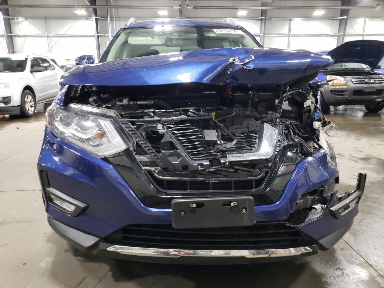2020 Nissan Rogue VIN 5N1AT2MV2LC761446 Copart auction photo, front end / side damage thumbnail 5