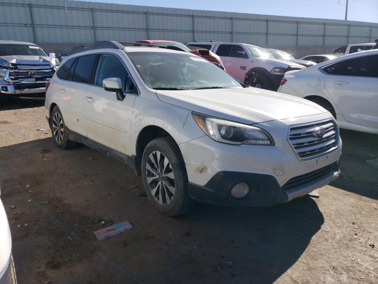 2017 Subaru Outback VIN 4S4BSENC6H3316916 Copart auction photo, side damage thumbnail 4