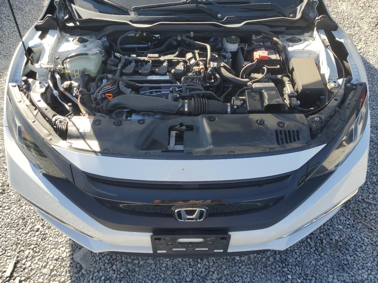 2019 Honda Civic VIN 19XFC1F73KE209075 Copart auction photo, side / rear end damage thumbnail 11