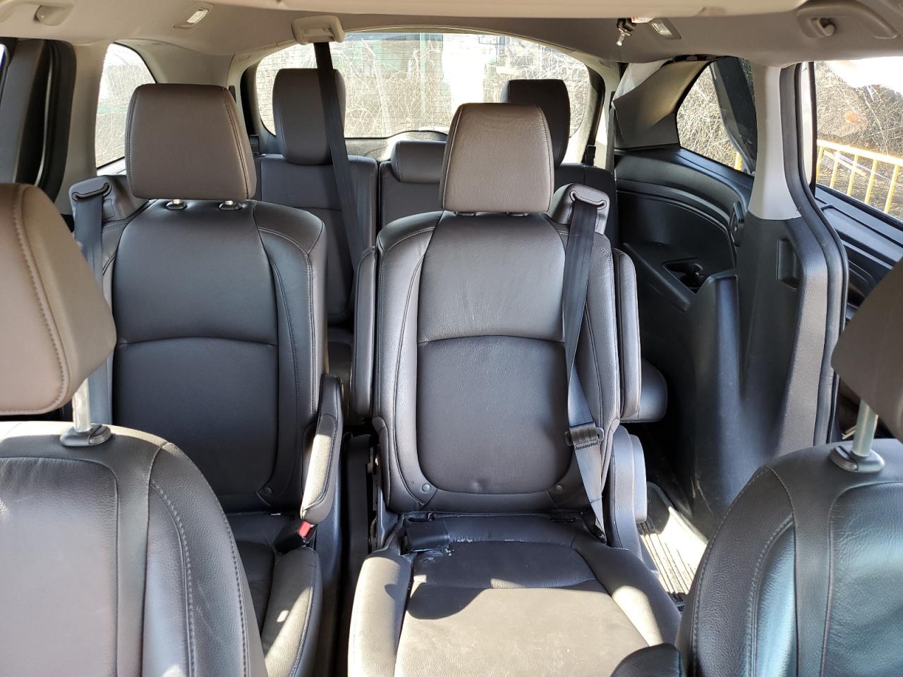 2018 Honda Odyssey VIN 5FNRL6H71JB111811 Copart auction photo, side damage thumbnail 10