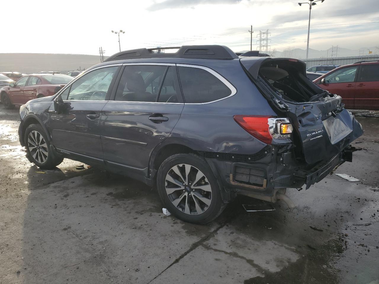 2016 Subaru Outback VIN 4S4BSENC2G3202409 Copart auction photo, rear end / front end damage thumbnail 2