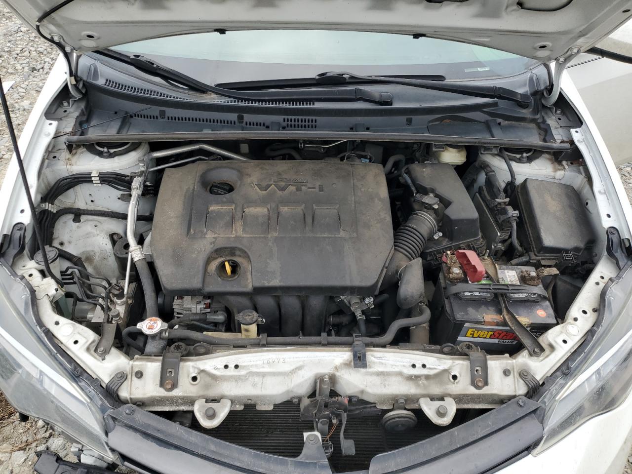 2018 Toyota Corolla VIN 5YFBURHE3JP742353 Copart auction photo, front end / rear end damage thumbnail 11