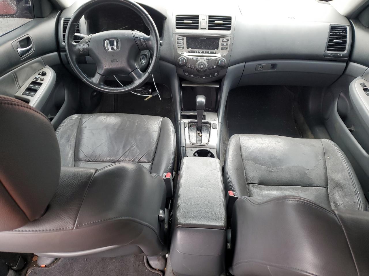 2007 Honda Accord VIN 1HGCM56827A035883 Copart auction photo, rear end damage thumbnail 8