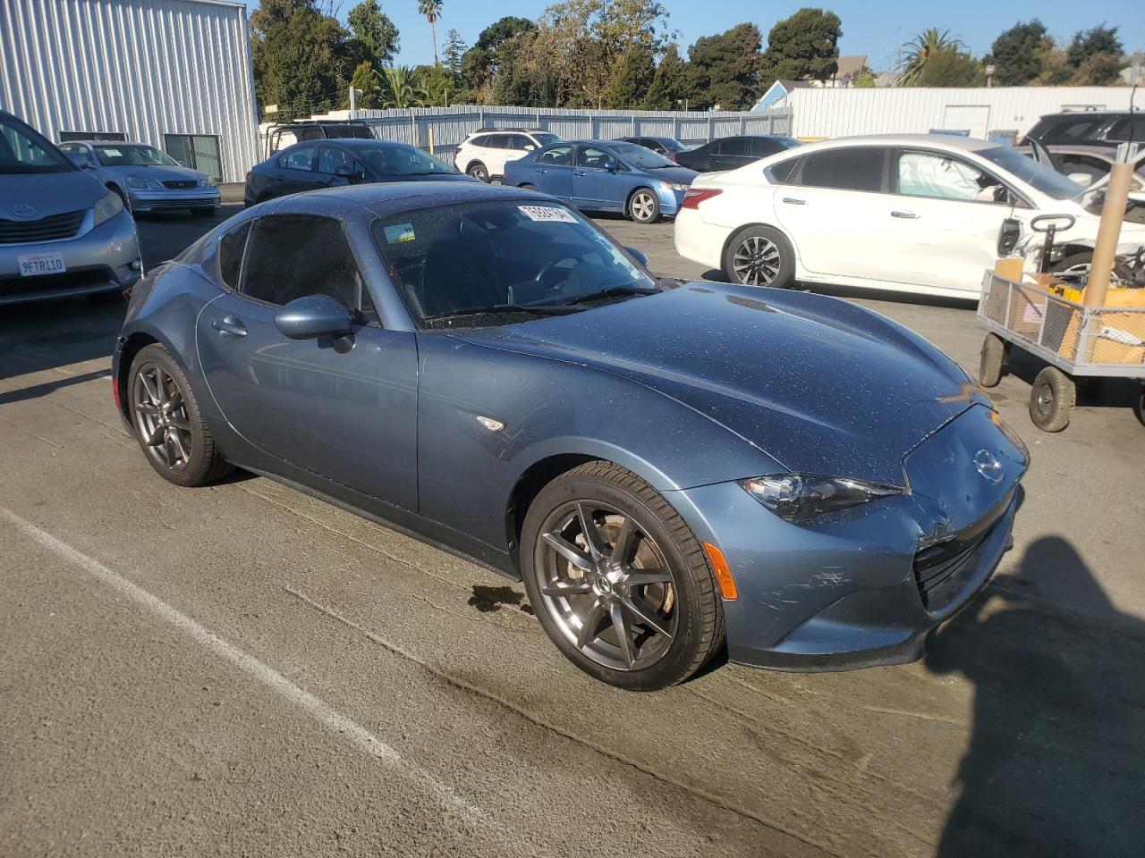2017 Mazda MX-5 VIN JM1NDAM74H0107135 Copart auction photo, rear end damage thumbnail 4