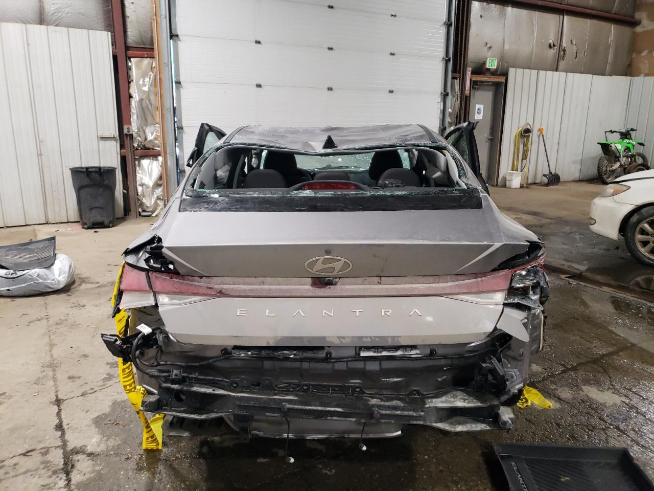 2024 Hyundai Elantra VIN KMHLM4DG0RU810102 Copart auction photo, all over damage thumbnail 6