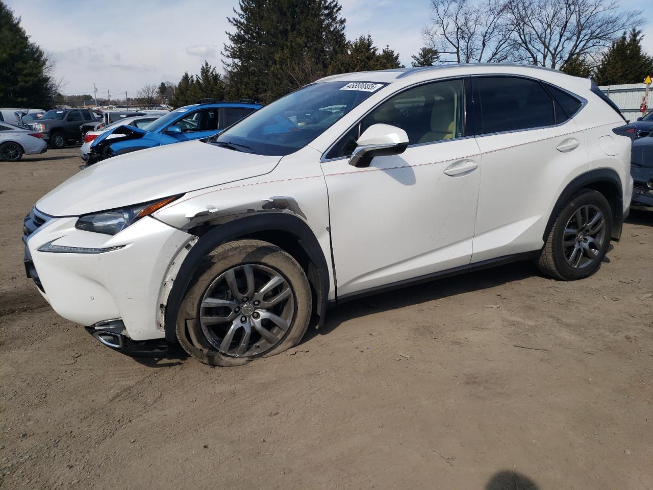 2015 Lexus NX VIN JTJBARBZ9F2041663