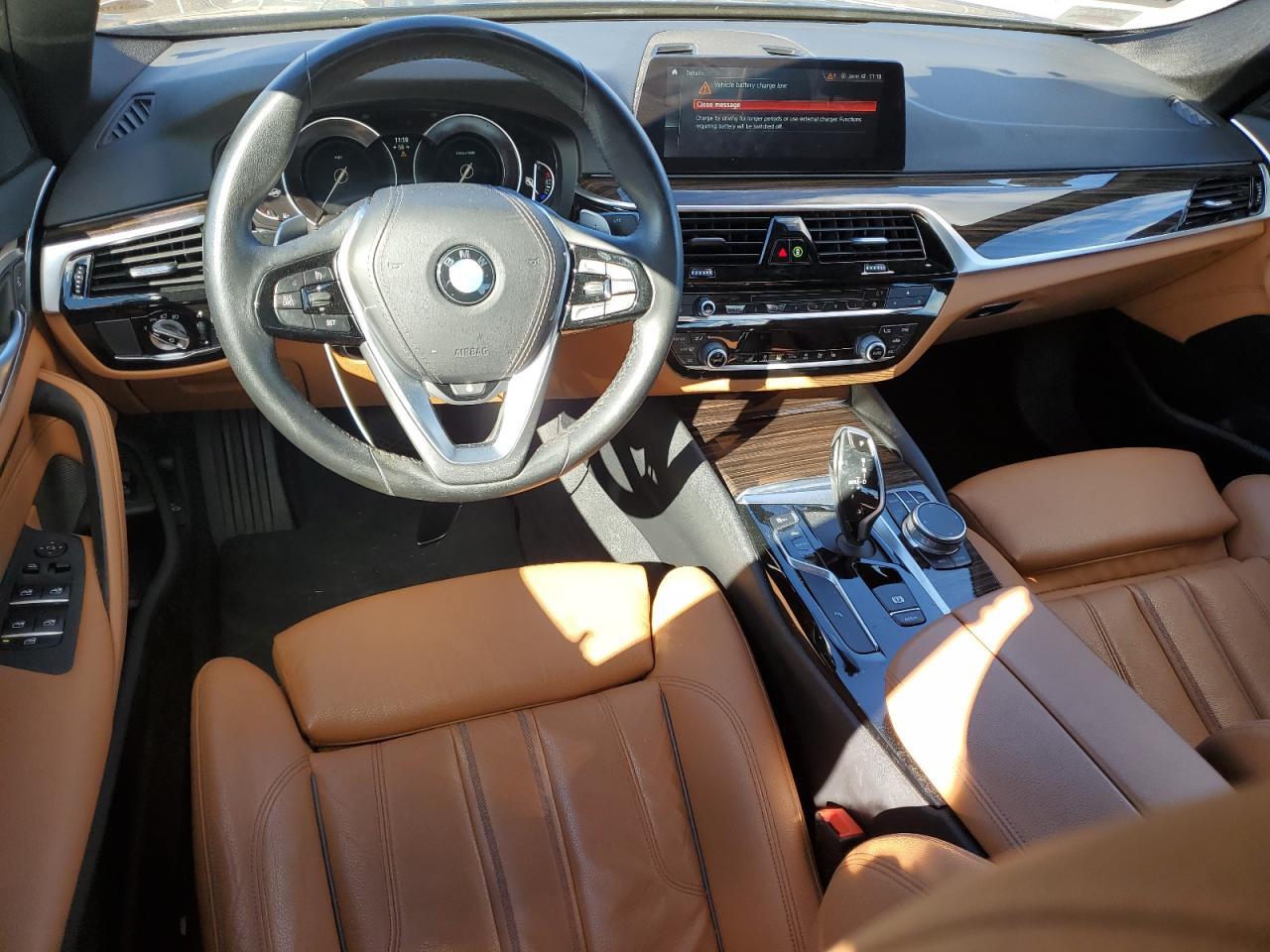 2019 BMW 5er VIN WBAJA7C59KG912358 Copart auction photo, water/flood / minor dent/scratches damage thumbnail 8